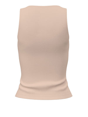 GUESS 1 USCITA Canotta Sl Round Nk Guendali Guess - Vanilla