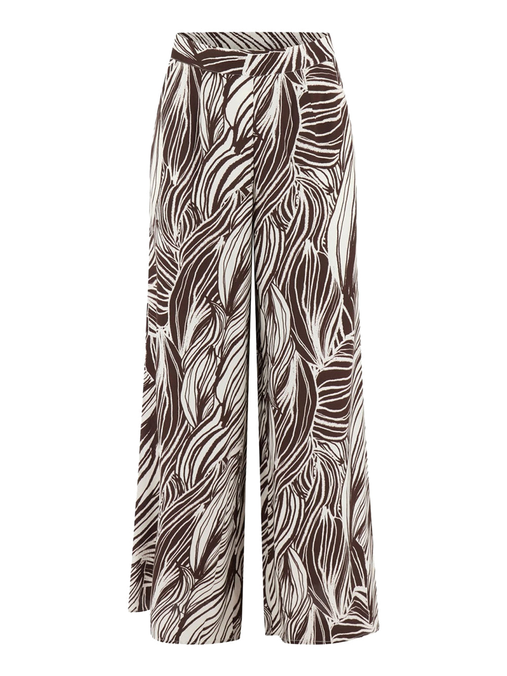 GUESS 2 USCITA Pantalone Guess Zoe Leaf Wide Leg - Multi