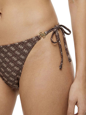 Guess Costume Bikini Guess 4G - Marrone