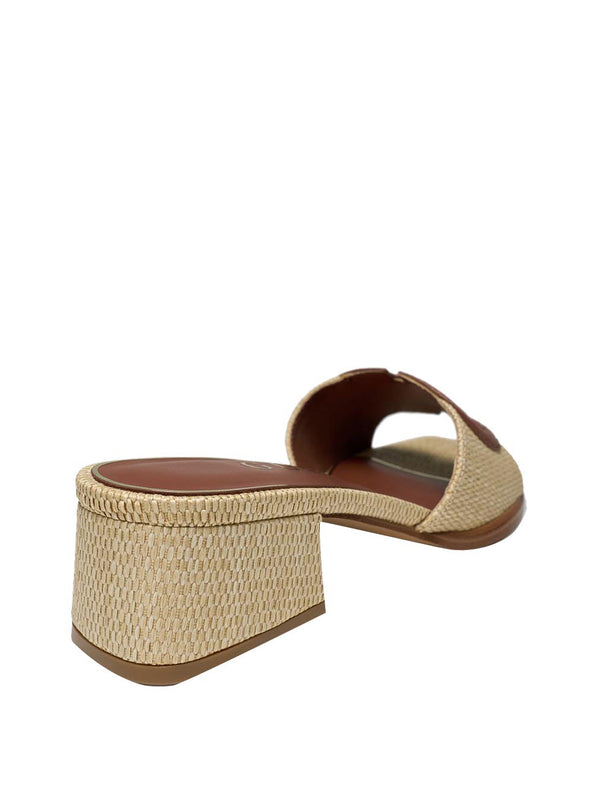 GUESS 2 USCITA Sandali Cerinna2 In Rafia Guess - Naturale