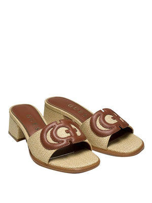 GUESS 2 USCITA Sandali Cerinna2 In Rafia Guess - Naturale