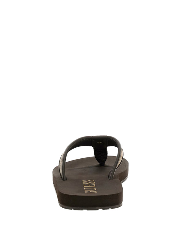 GUESS 2 USCITA Ciabatte Dingle Guess - Coffee