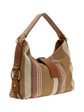 GUESS 2 USCITA Borsa A Spalla Guess Camden - Cognac/Multi