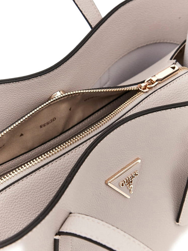 Guess Borsa A Mano Guess Meridian II - Avorio