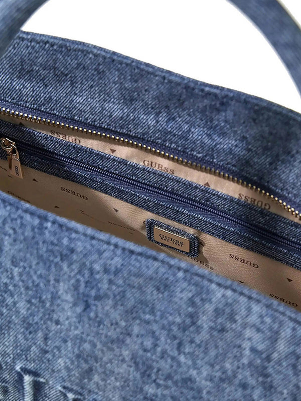 Guess Borsa A Mano Guess Jodi - Denim