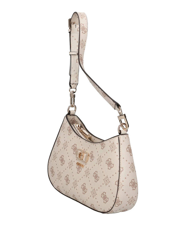 Guess Borsa A Tracolla Guess Emelie - Crema