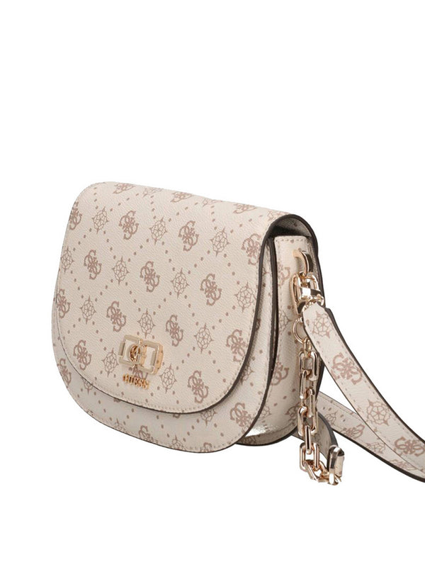 Guess Borsa A Tracolla Guess Emelie - Crema
