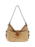 GUESS 2 USCITA Borsa A Spalla Guess Camden Mini - Natural/Cognac