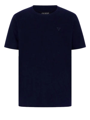 GUESS 2 USCITA T-Shirt Guess Cn Ss Small Patch Co - Blu