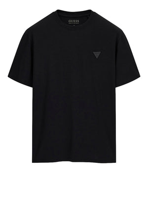 GUESS 2 USCITA T-shirt Guess In Misto Modal - Nero