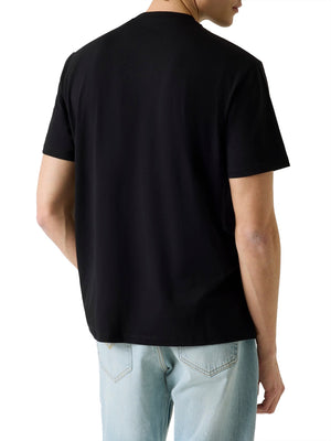 GUESS 2 USCITA T-shirt Guess In Misto Modal - Nero