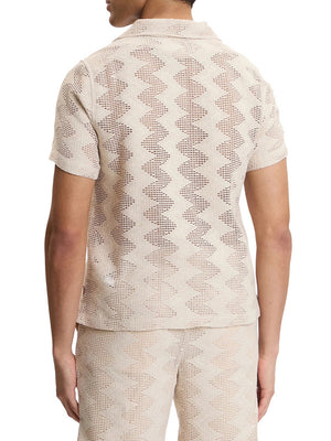 GUESS 2 USCITA Camicia Guess A Maniche Corte - Beige