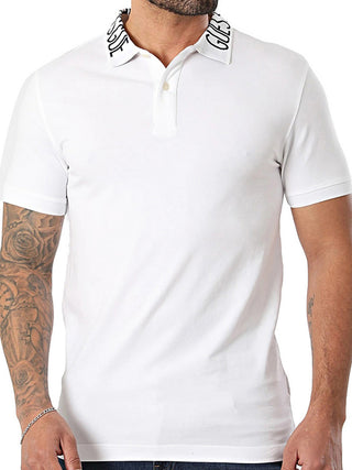 Guess T-Shirt Polo Guess Nolan - Bianco