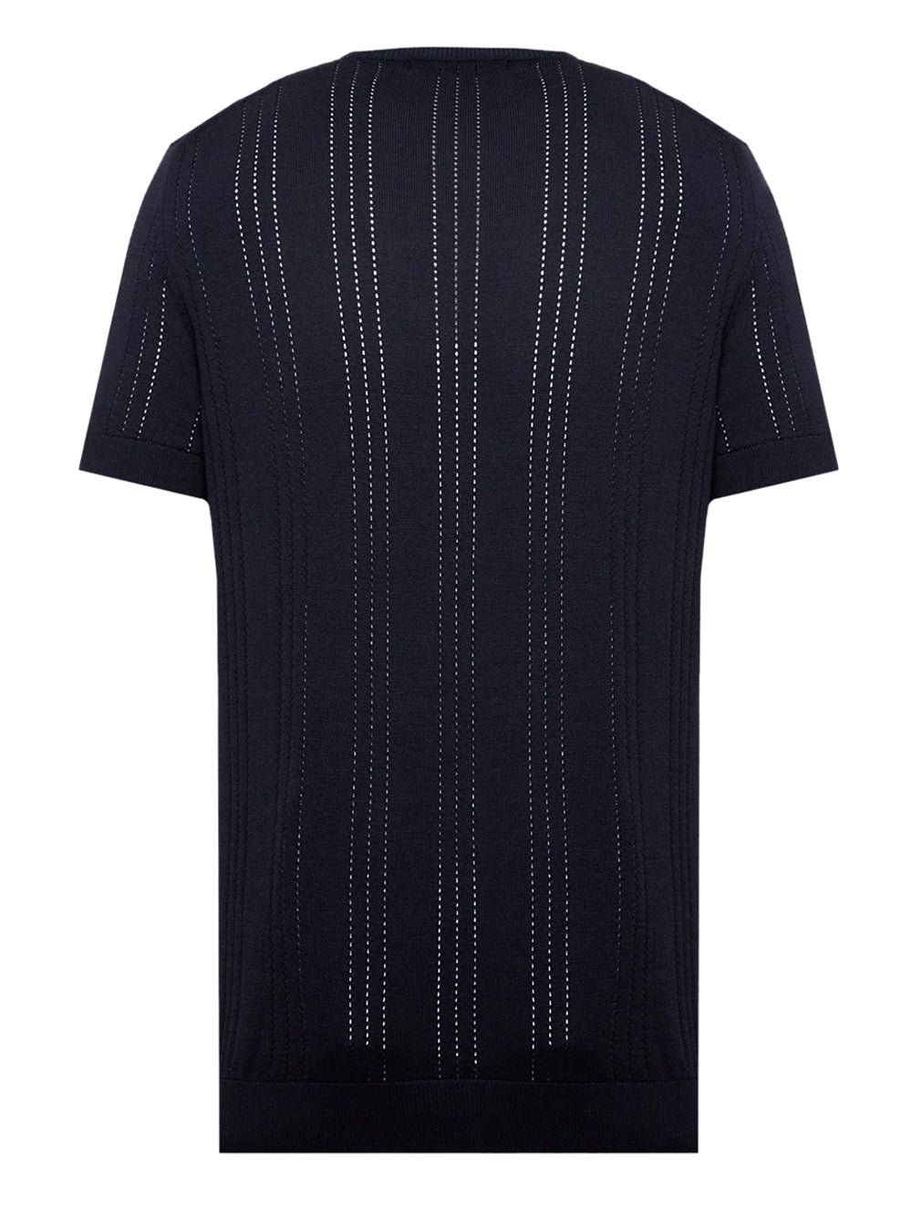 GUESS 2 USCITA Maglia Guess Lindon Cn Ss Pointel - Blu