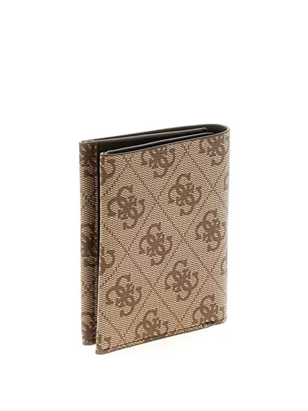 GUESS 2 USCITA Portafoglio Milano Guess - Beige/Marrone