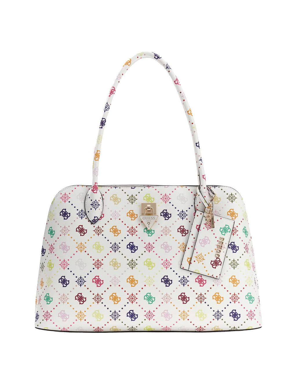 GUESS 2 USCITA Borsa a Mano Guess Patsie Tote - Bianco