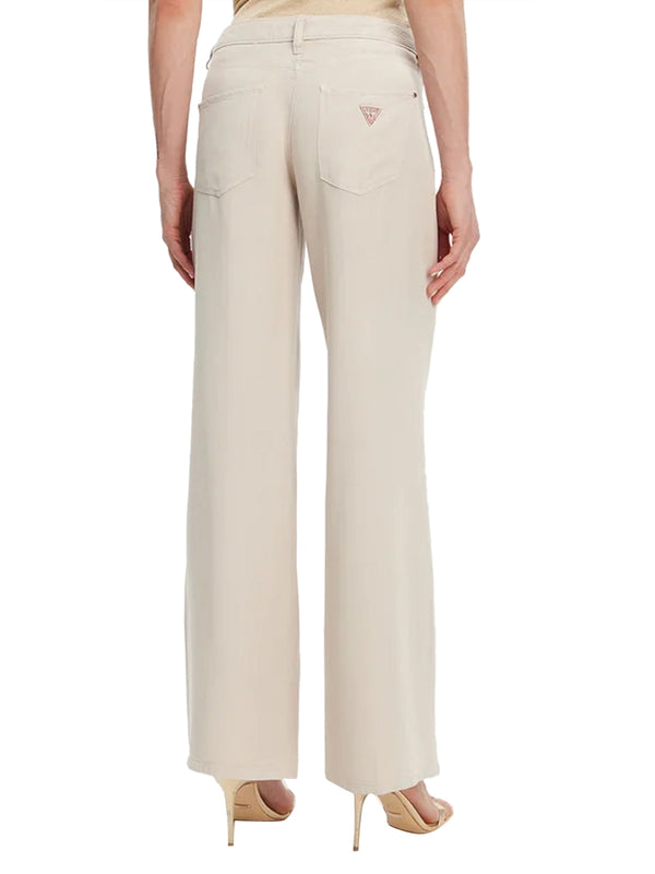 GUESS 2 USCITA Jeans Sexy Palazzo Guess - Panna