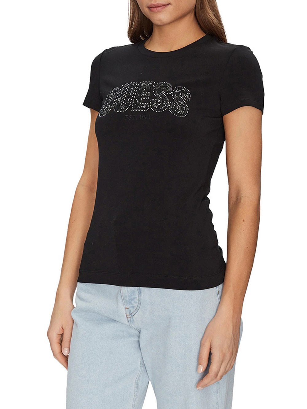 Guess T-Shirt Donna - Nero