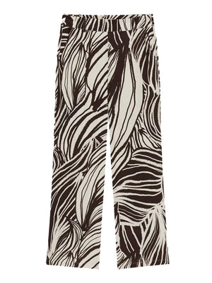 Guess Pantalone Guess In Viscosa - Marrone/Crema