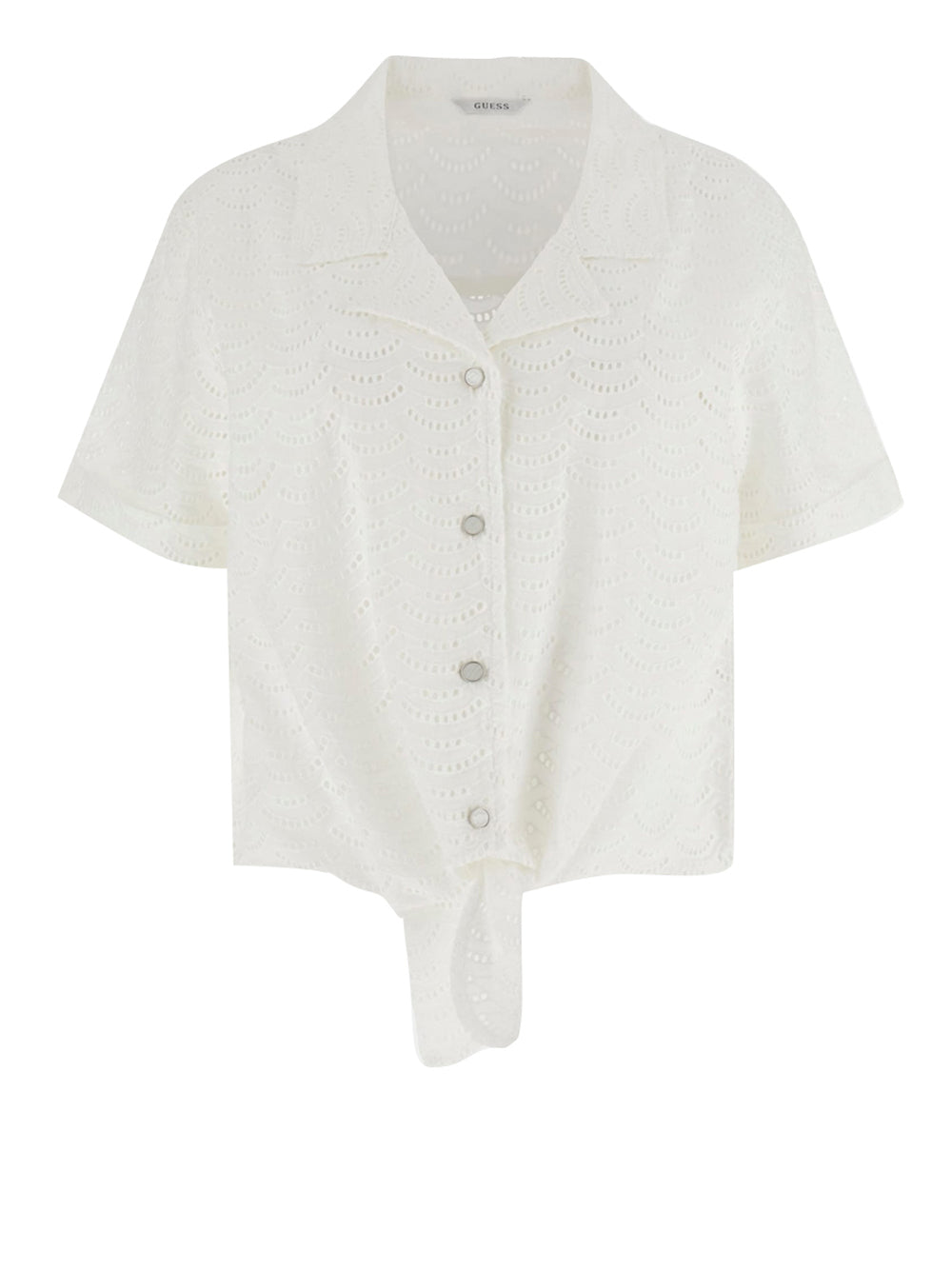 GUESS 2 USCITA Camicia In Pizzo Sangallo Guess - Bianco