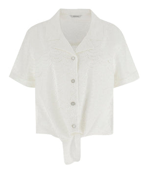 GUESS 2 USCITA Camicia In Pizzo Sangallo Guess - Bianco