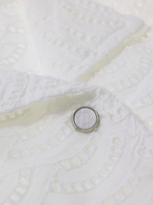 GUESS 2 USCITA Camicia In Pizzo Sangallo Guess - Bianco