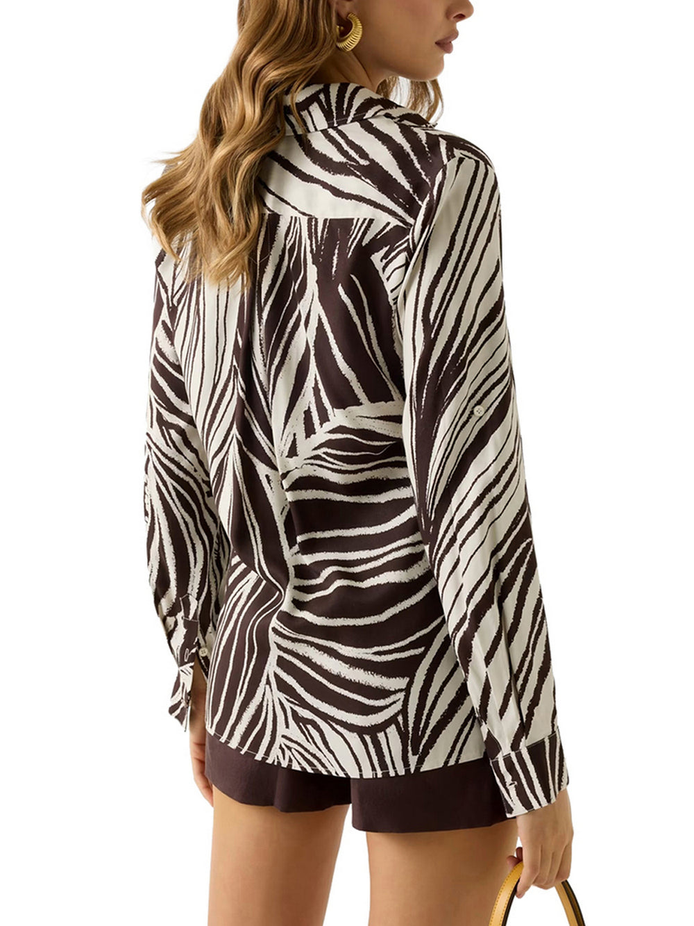 Guess Camicia Guess Grafica - Marrone