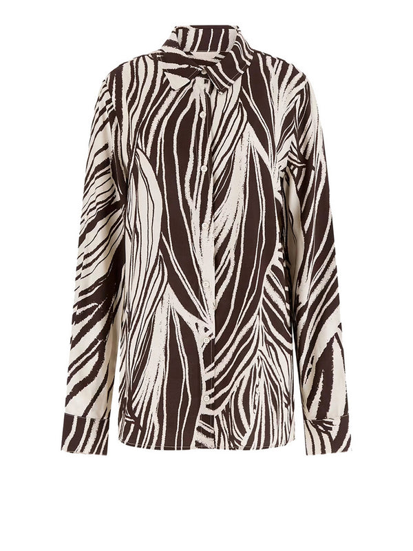 Guess Camicia Guess Grafica - Marrone