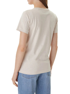 Guess T-Shirt Guess Logo 3D - Crema