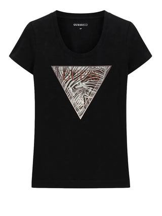 GUESS 2 USCITA T-shirt Con Logo Triangolo Guess - Nero