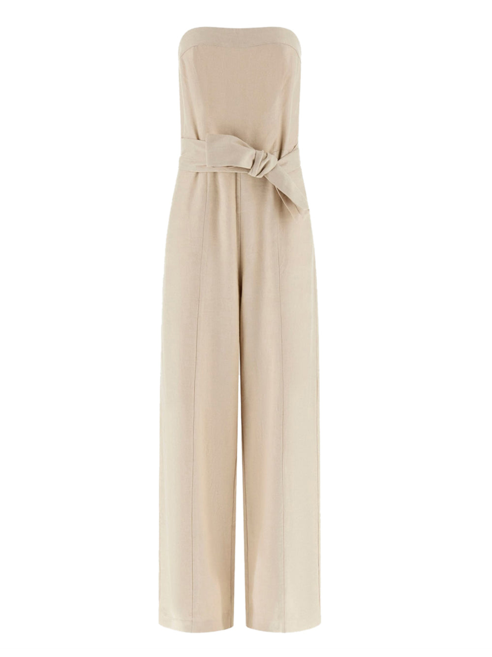 GUESS 2 USCITA Jumpsuit Jackie In Lino Guess - Beige