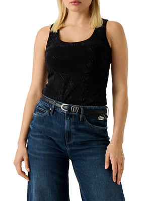 Guess Canotta Guess 4G All-over - Nero