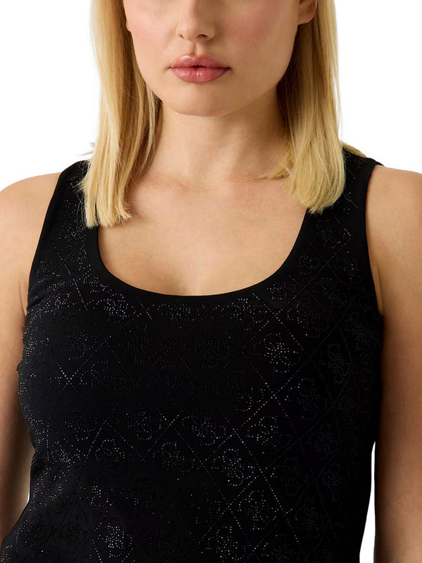 Guess Canotta Guess 4G All-over - Nero