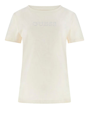 Guess T-Shirt Guess Briana Ss - Beige