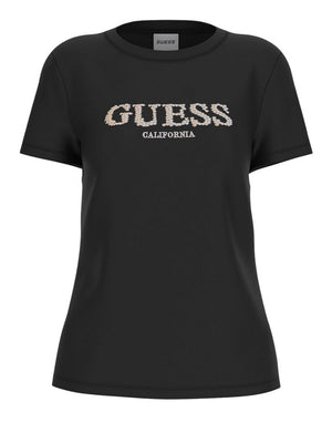 Guess T-Shirt Guess Giuditta Cn Ss - Nero