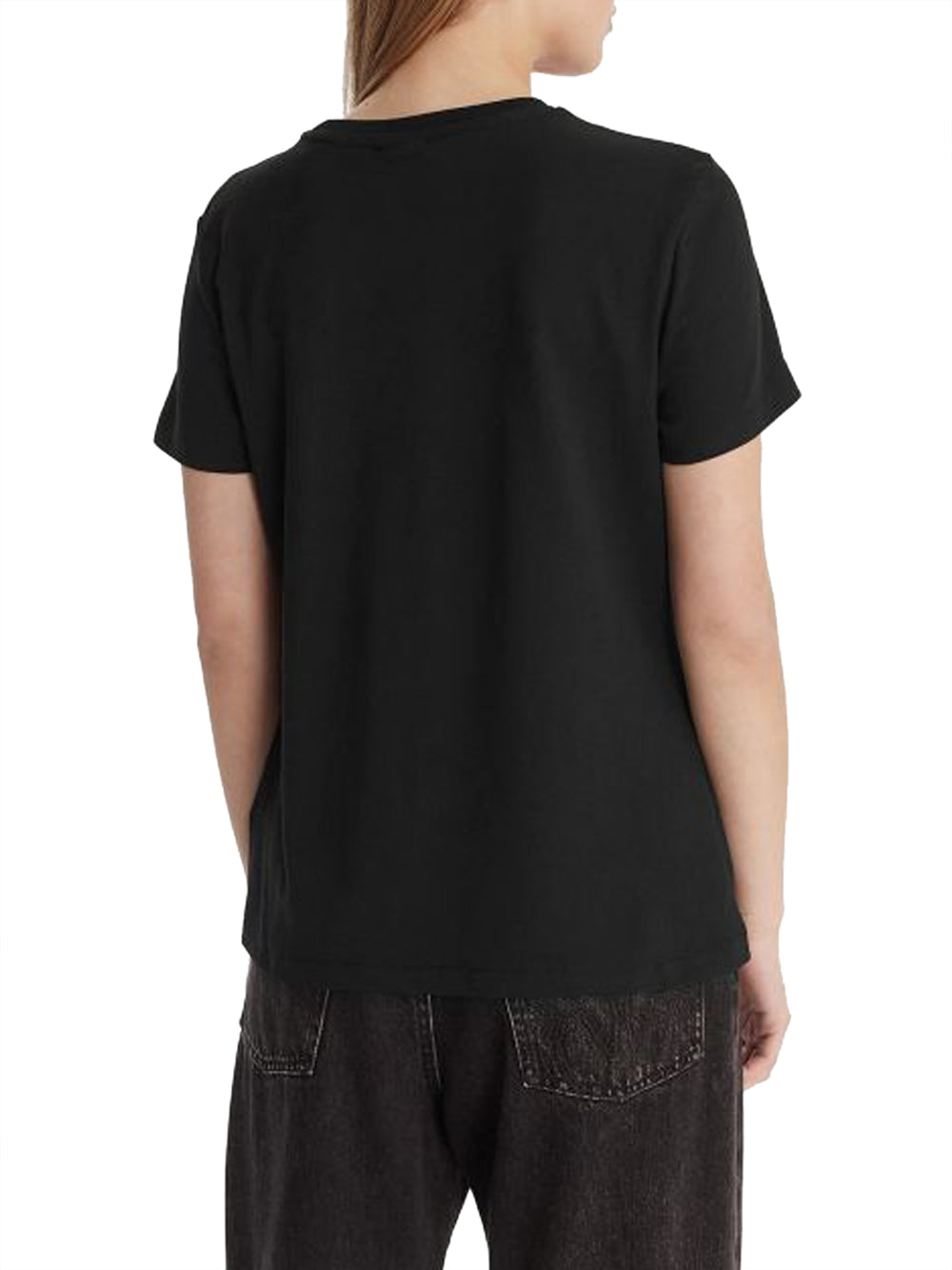 GUESS ATHLEISURE 1 USCITA T-Shirt Guess Maddalena Cn Ss - Nero