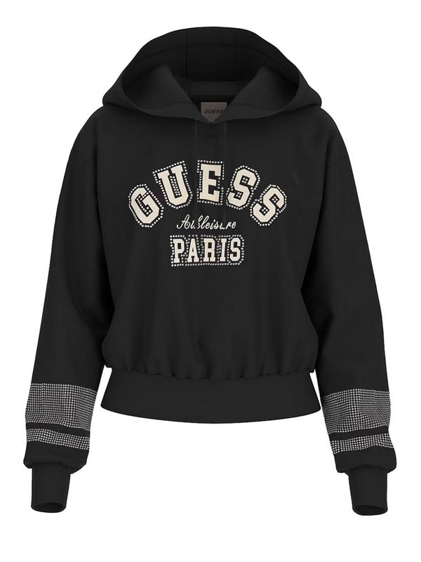 Guess Felpa Guess Berthe - Nero