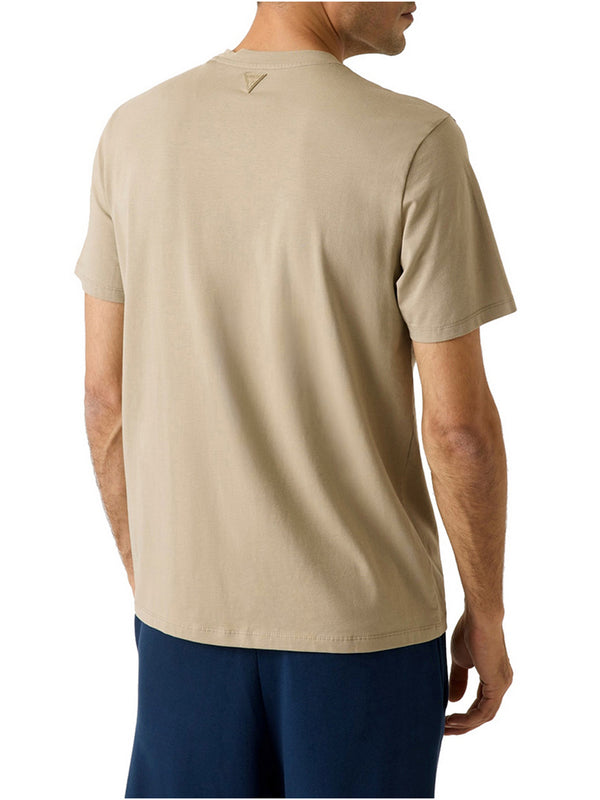 Guess T-Shirt Guess Ss Alphy - Beige