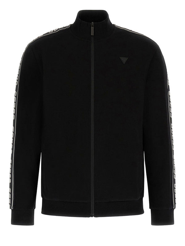 Guess Felpa Guess Full Zip New Arlo Sw - Nero