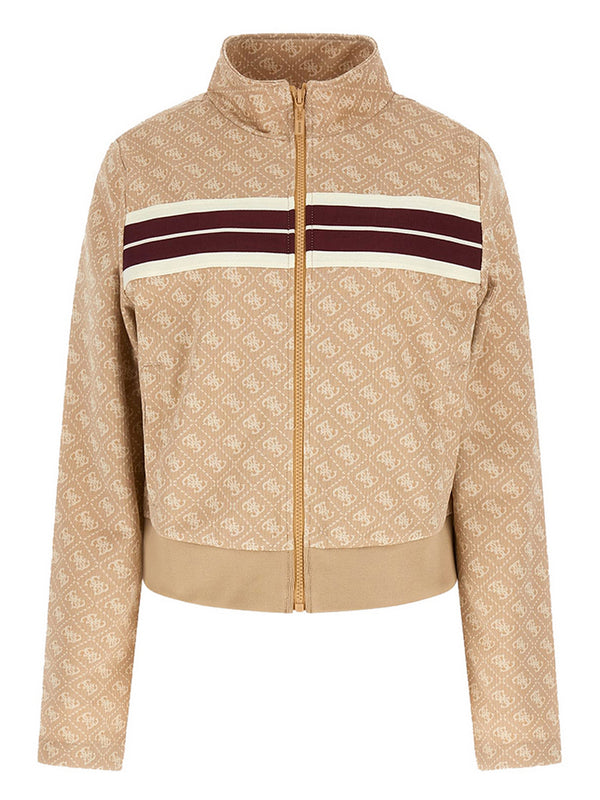Guess Felpa Guess 4G Jacquard - Beige