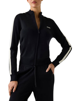 Guess Felpa Gabry Guess Con Logo - Nero