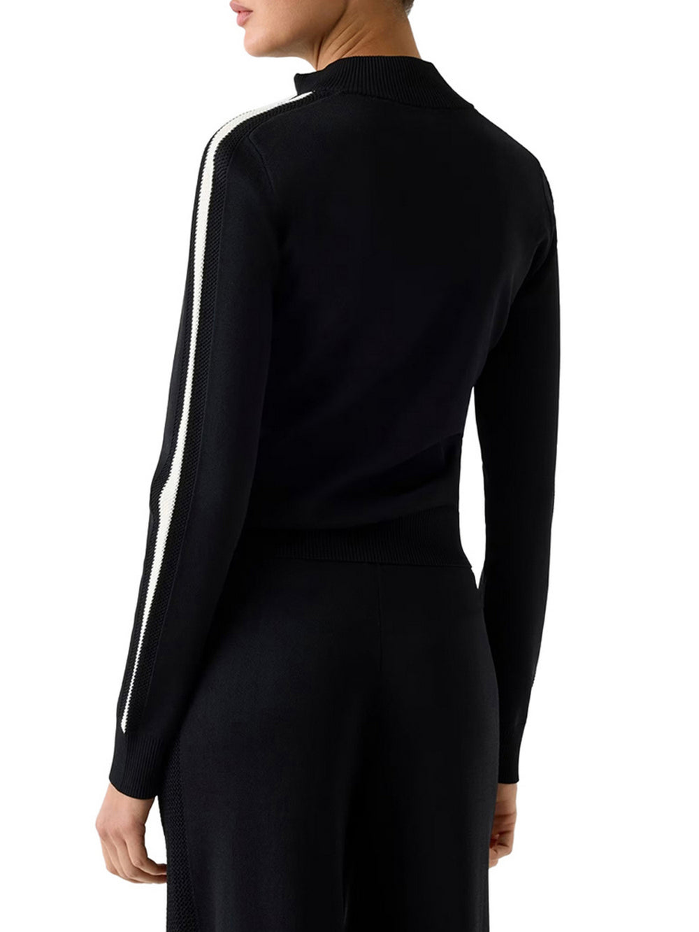 Guess Felpa Gabry Guess Con Logo - Nero