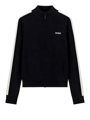 Guess Felpa Gabry Guess Con Logo - Nero