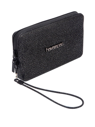 HAVAIANAS Pochette Havaianas Mini Bag Plus Glitter - Nero