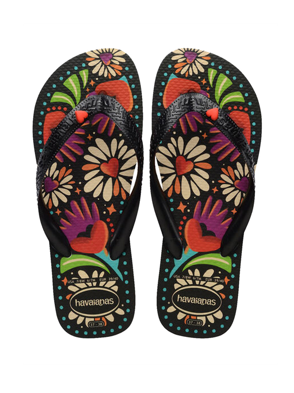 HAVAIANAS Infradito Begonia Havaianas Top - Nero/Multi