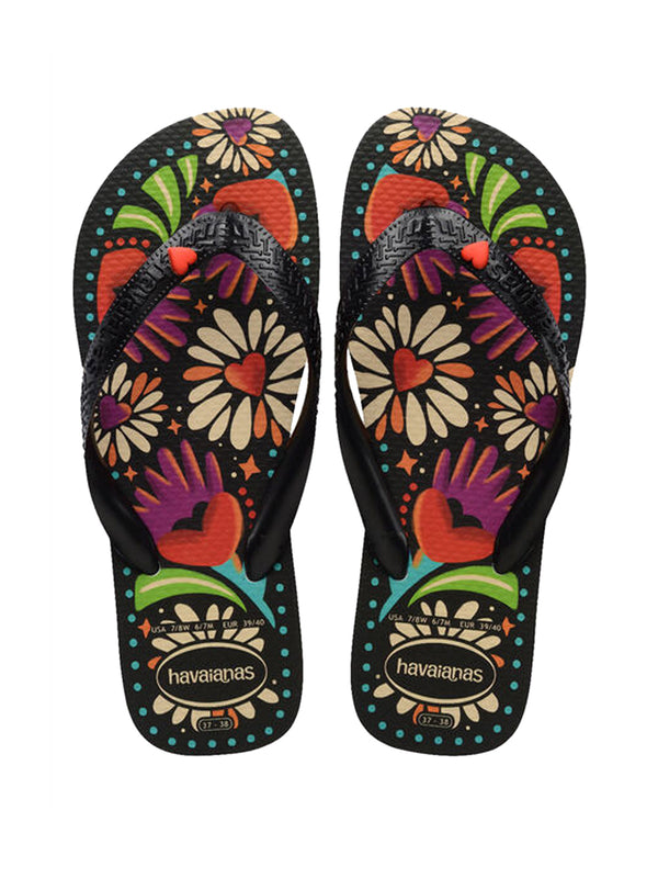 HAVAIANAS Infradito Begonia Havaianas Top - Nero/Multi