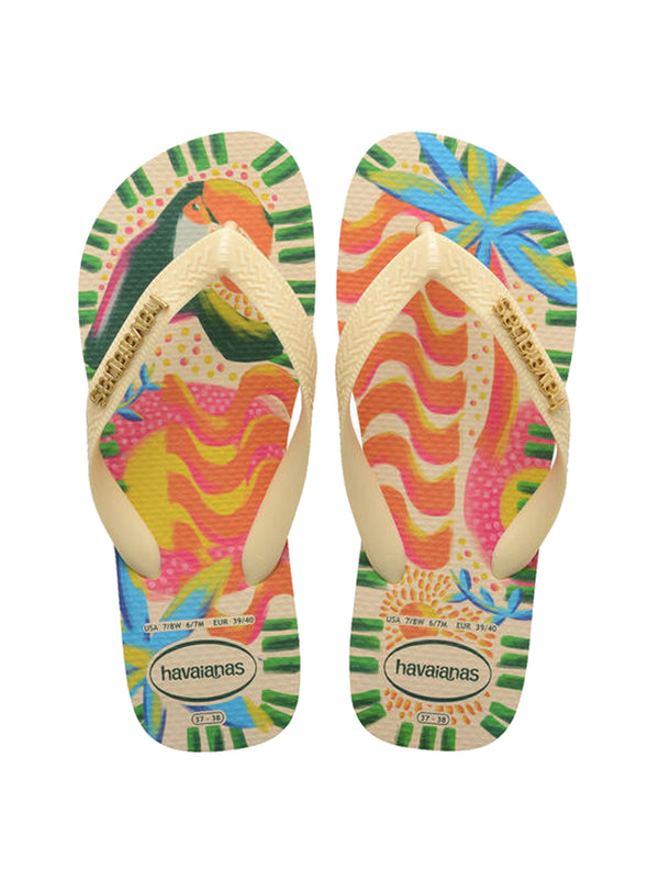 HAVAIANAS Infradito Havaianas Top Ginga Bossa - Crema