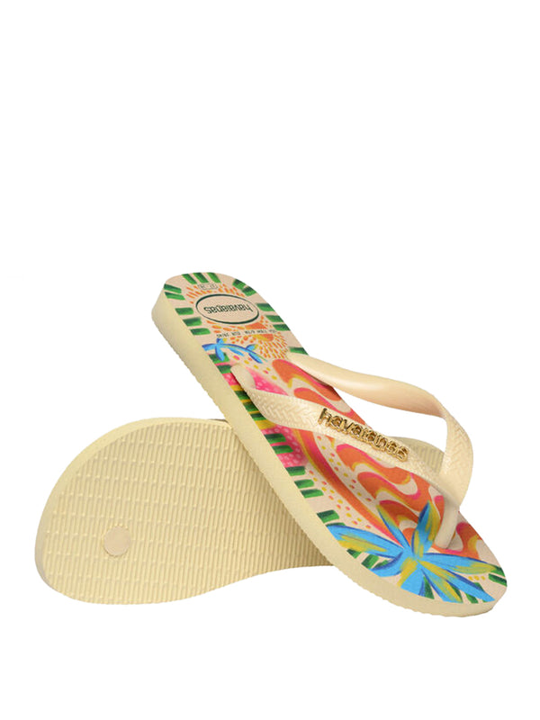 HAVAIANAS Infradito Havaianas Top Ginga Bossa - Crema