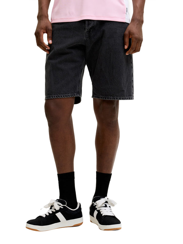 JACK&JONES MAIN 1 Bermuda Jack&Jones In Jeans Baggy Fit - Nero