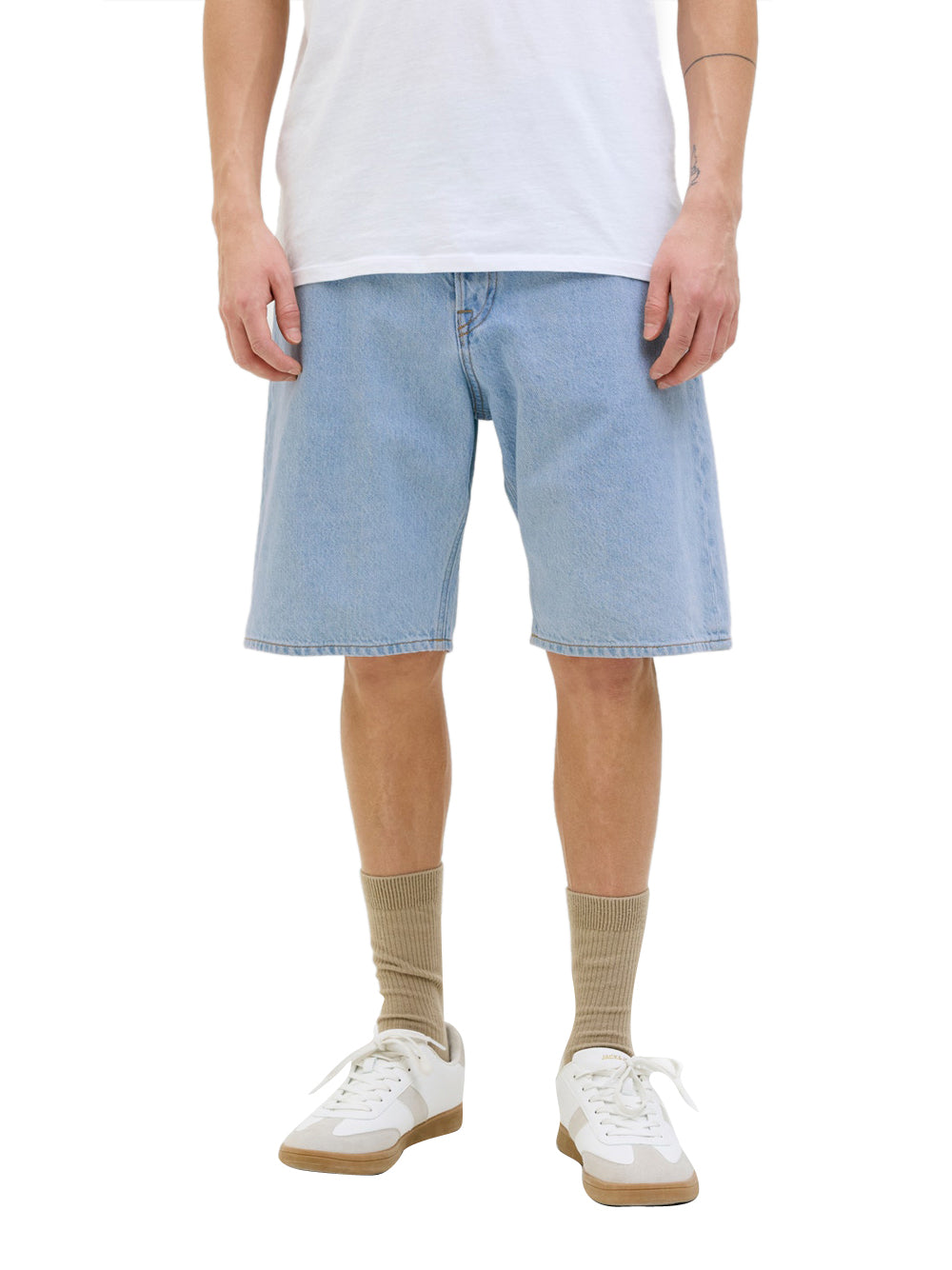 JACK&JONES MAIN 1 Bermuda Jack&Jones In Jeans Baggy Fit - Denim